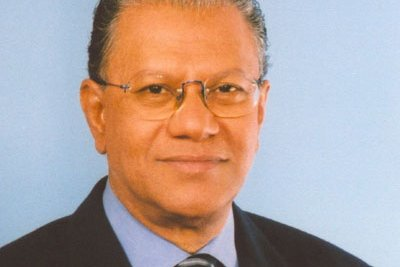 Navinchandra Ramgoolam en visite à la Réunion