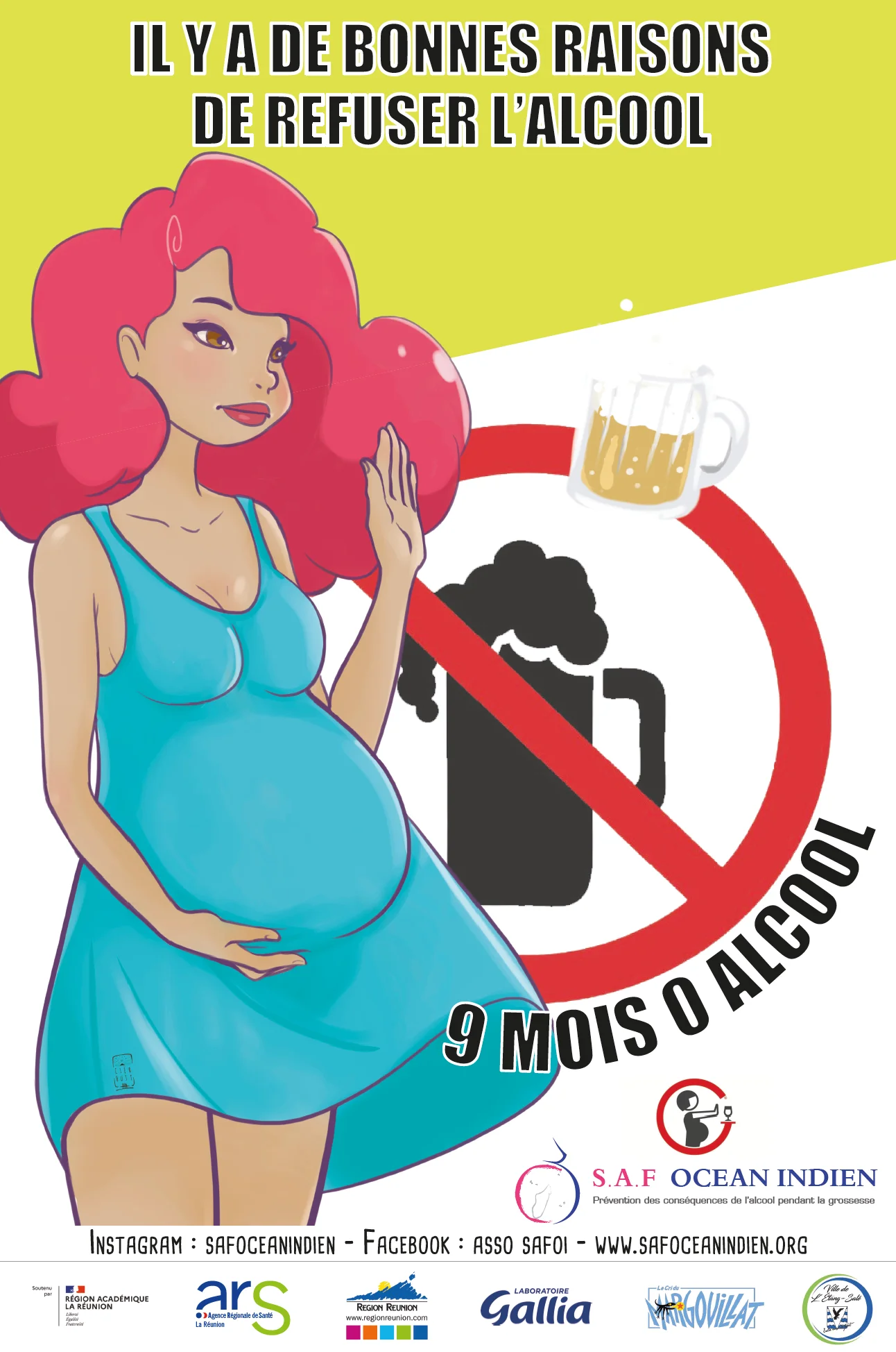 Affiche Etang Sale