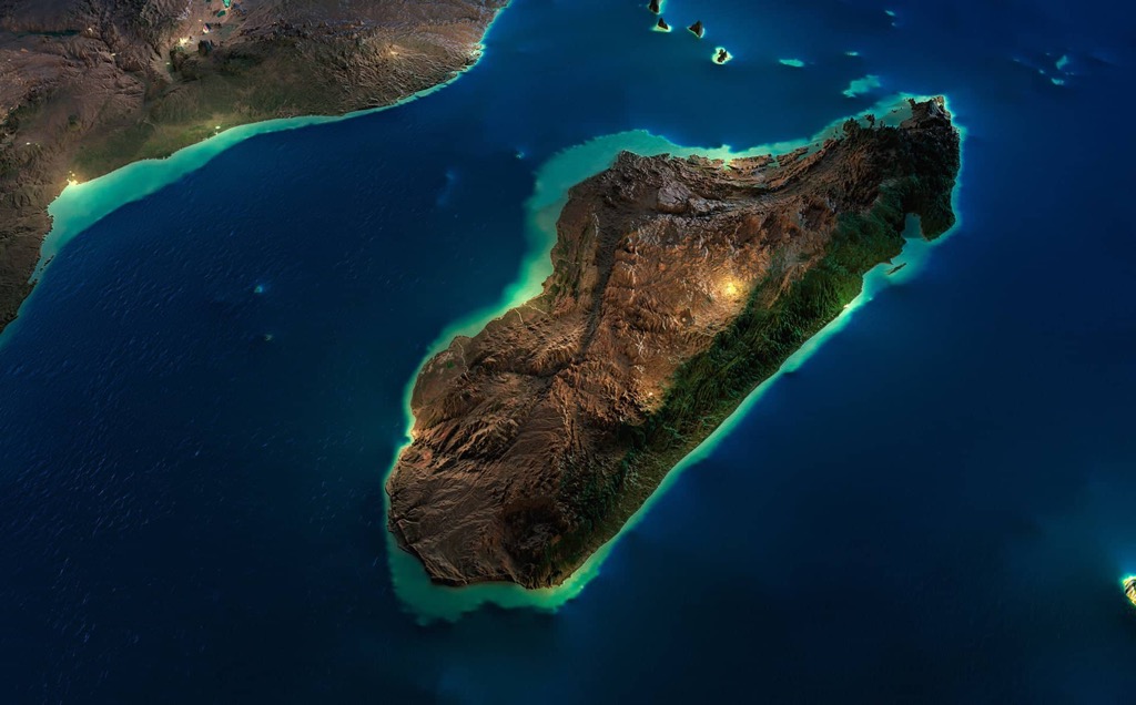 Carte de Madagascar